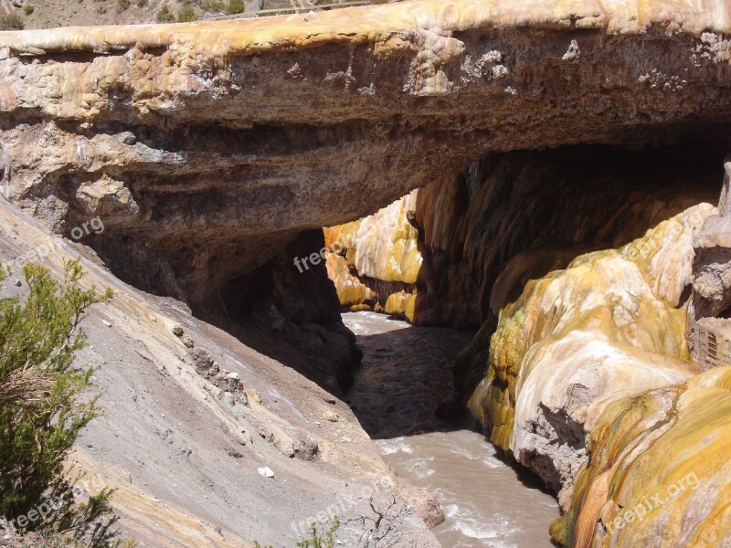 Yellow Mountain Mendoza Free Photos