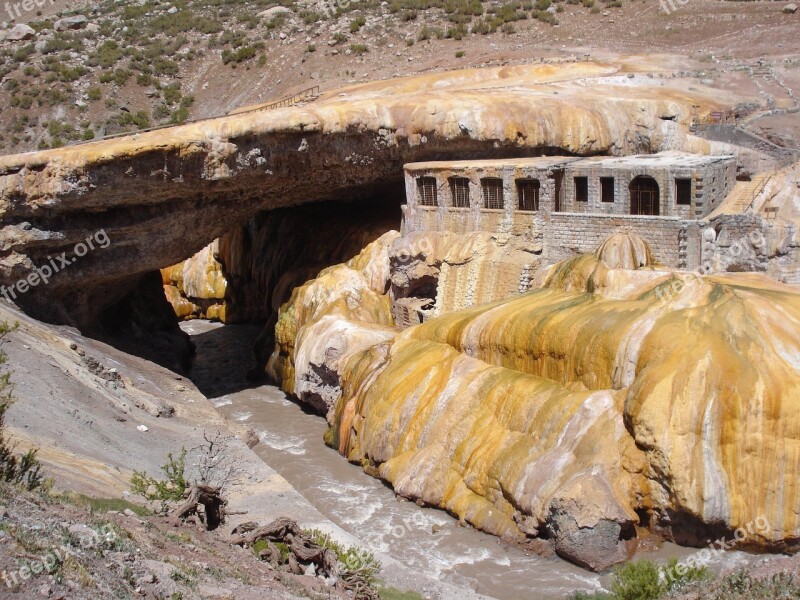 Yellow Mountain Mendoza Free Photos