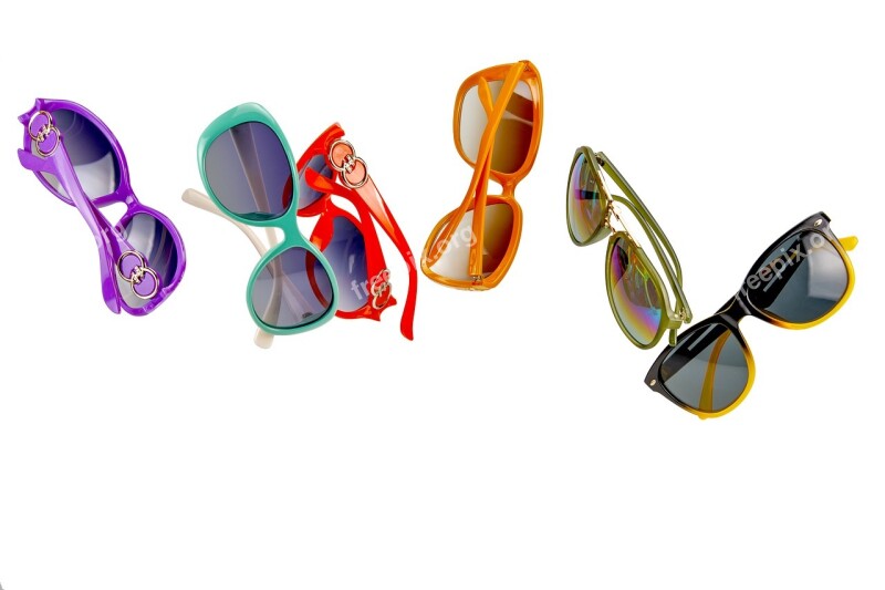 Sunglasses Filter Beach Drop Multi Color