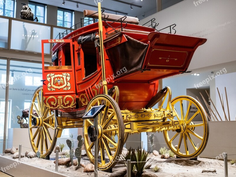 Wells Fargo Stagecoach Western West Horse-drawn