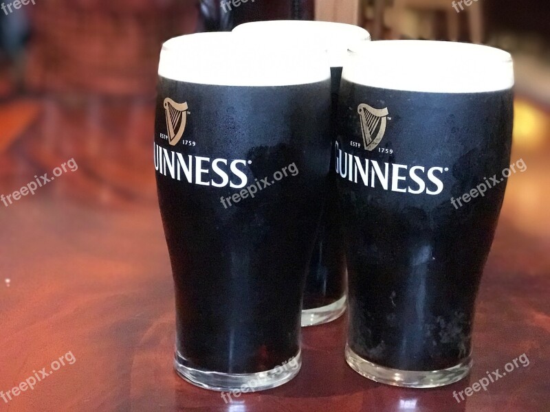 Beer Guinness Glass Pint Pub