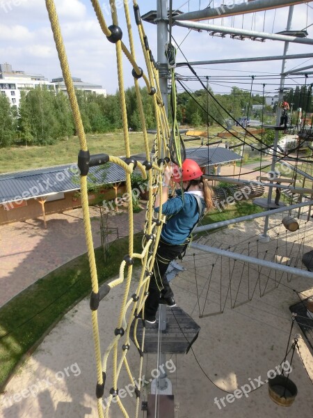 Sport Climb Cable Construction Ropes Mesh