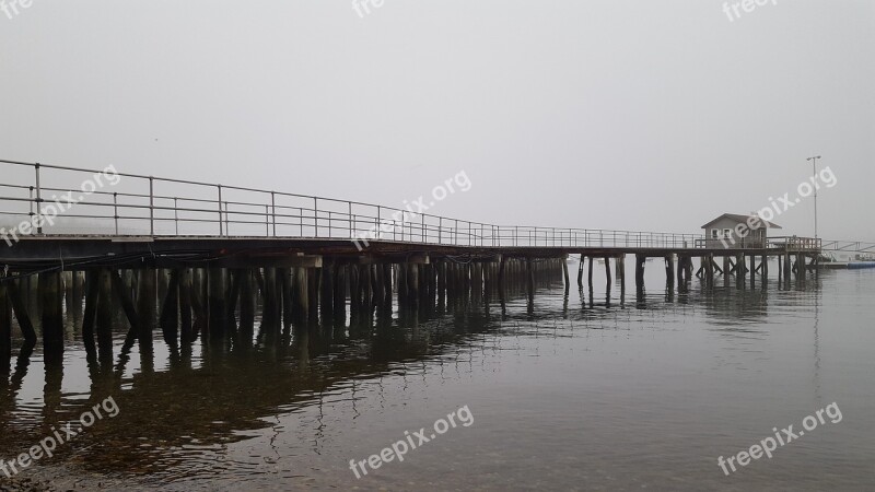 Southwest Harbor Maine Mdi Mount Desert Island Pier