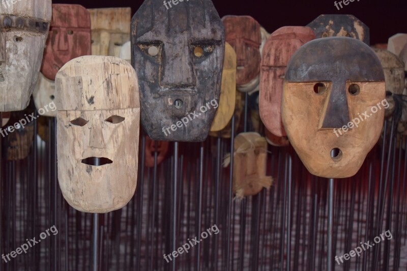 Mask Art Craft Performing Arts Mysteriously