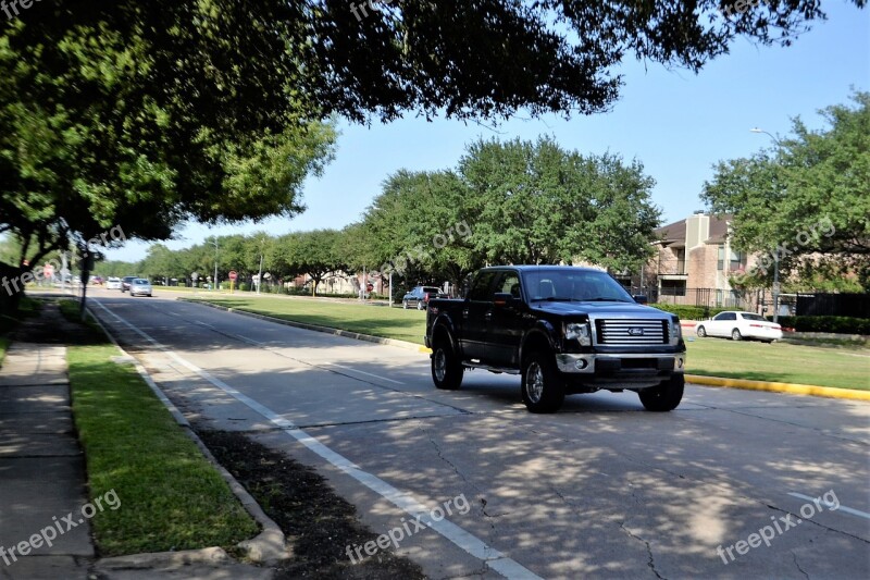 Ford Pick-up Truck 4x4 Road 4-wheel Automobile