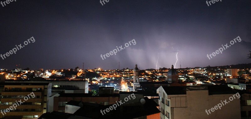 Storm Rays Thunder Armenia Free Photos