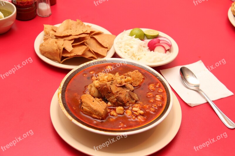 Pozole Restaurant Food Nachos Mexican Cuisine