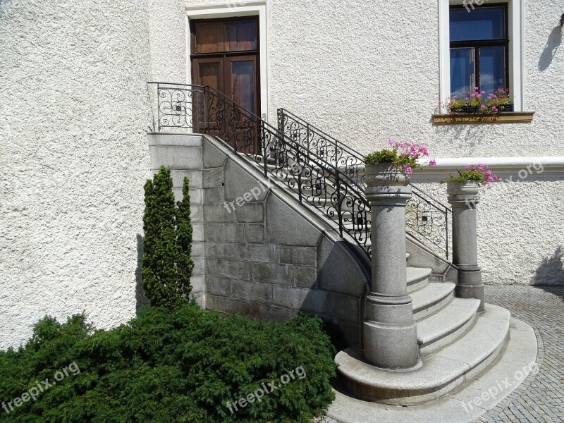 Castle Stairs Castle Staircase Staircase Garden