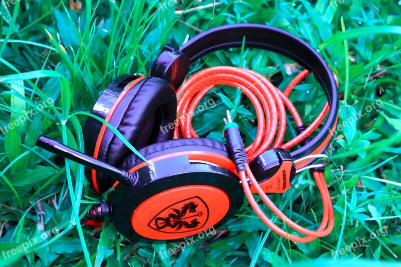 Headphone Headset Music Audio Computer