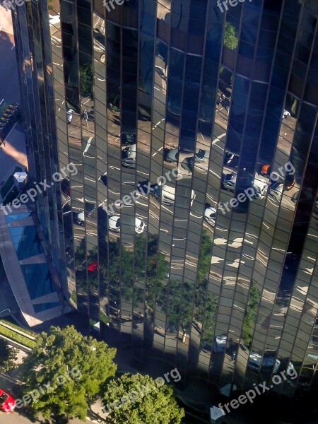 City Building Highrise Brisbane Facade