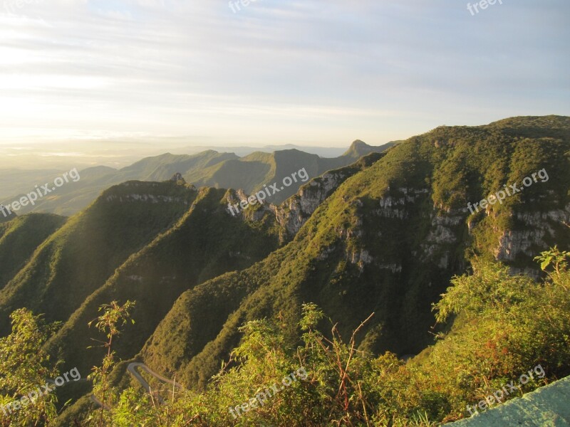 Serra Do Rio Rastro Mountains Hill Landscape Nature