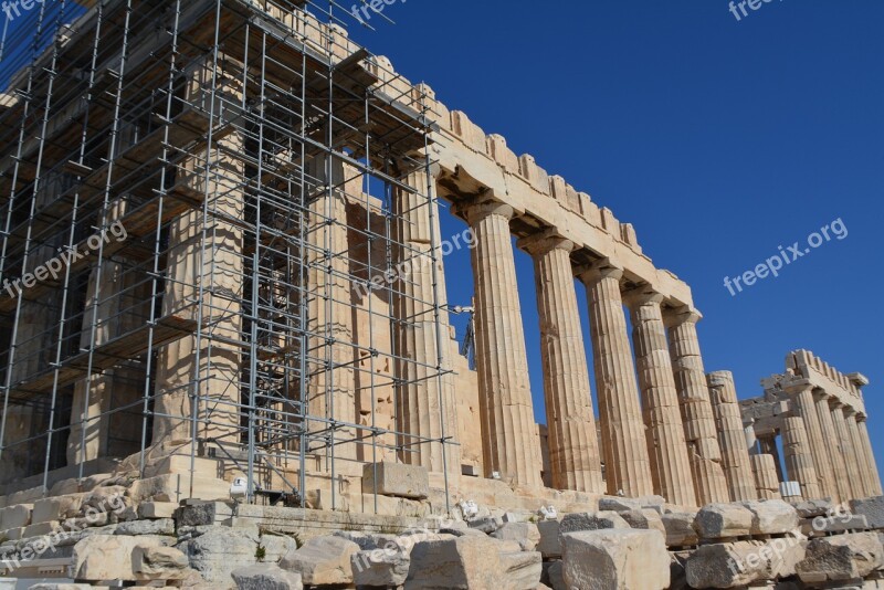 Acropolis Greece Athens Free Photos