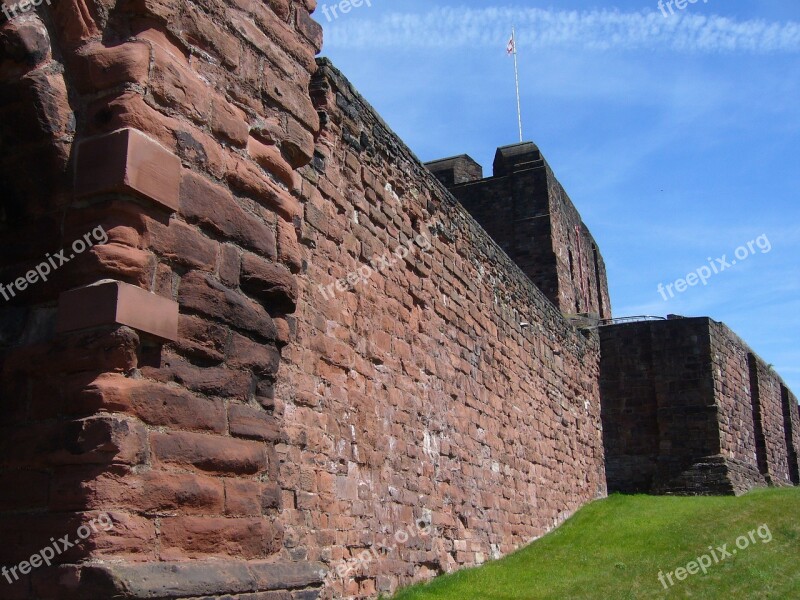 Great Britain England Carlisle Wall Castle