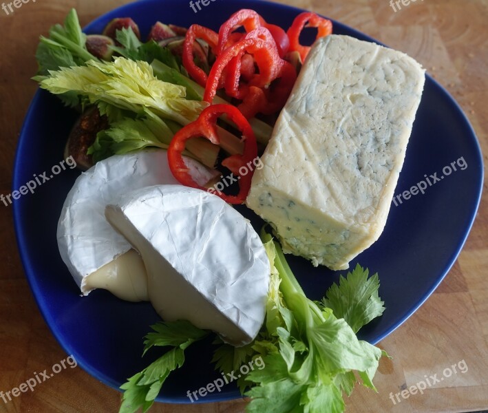 Cheese Brie Danablue Dining Taste