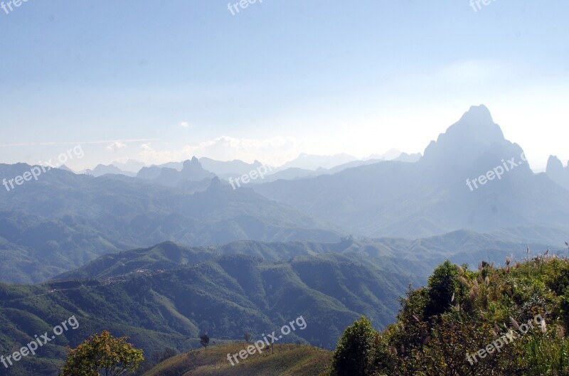 Laos Mountains Cordillera Annamite Wild