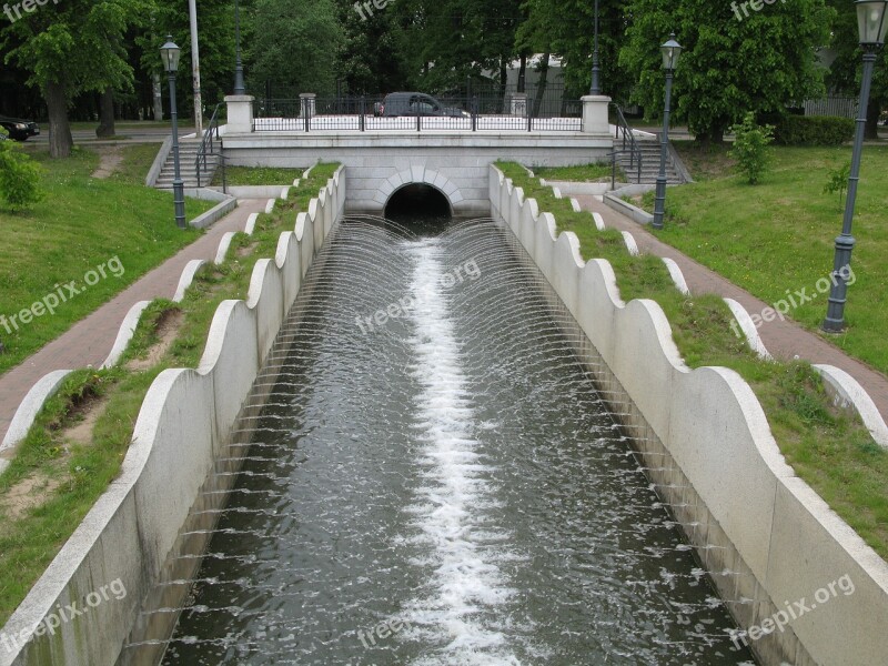 Channel Water City Journey Bridge