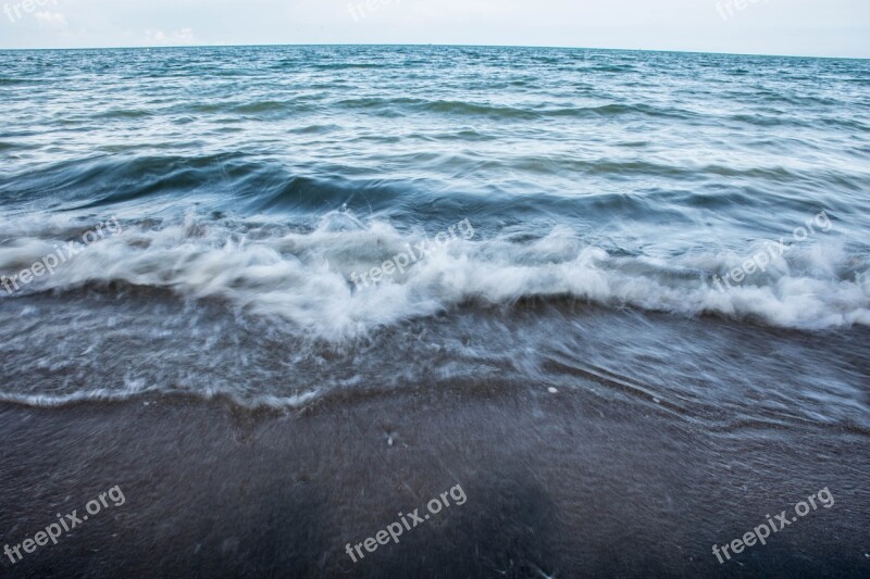 Sea Sky Twilight Seaside Sea Water