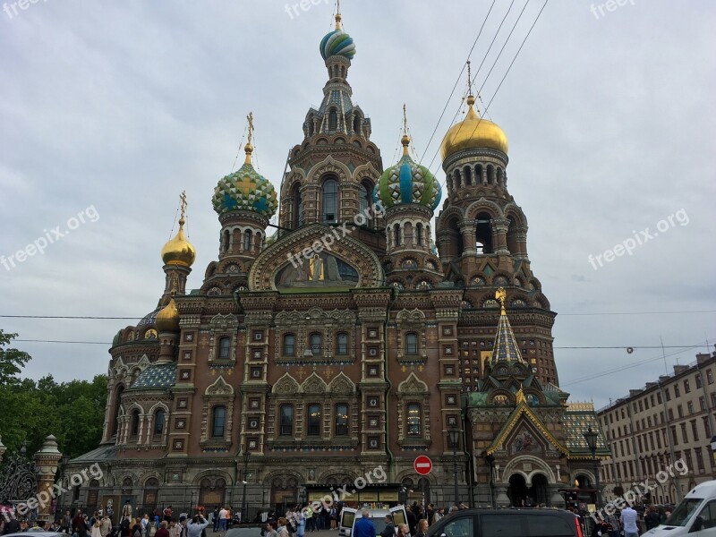 Russia Palace Summer Architecture City