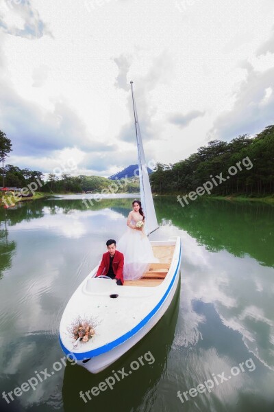 Wedding Wedding Photo Natural Bride Groom