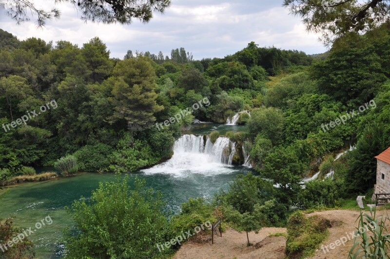 Krka The National Park Croatia Free Photos