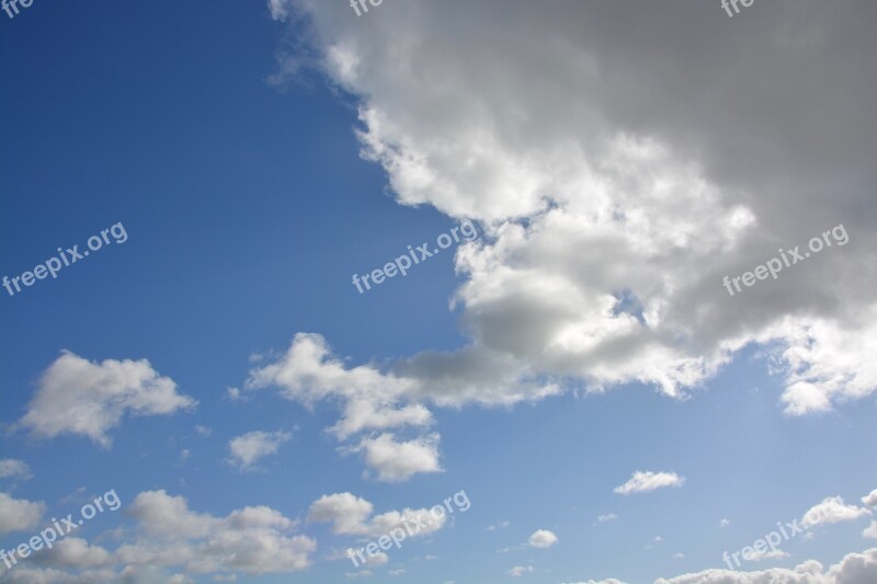 Clouds White Clouds Grey Clouds Cumulus White Cloud