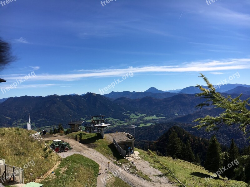 Nature Mountains High Mountains Forest Landscape