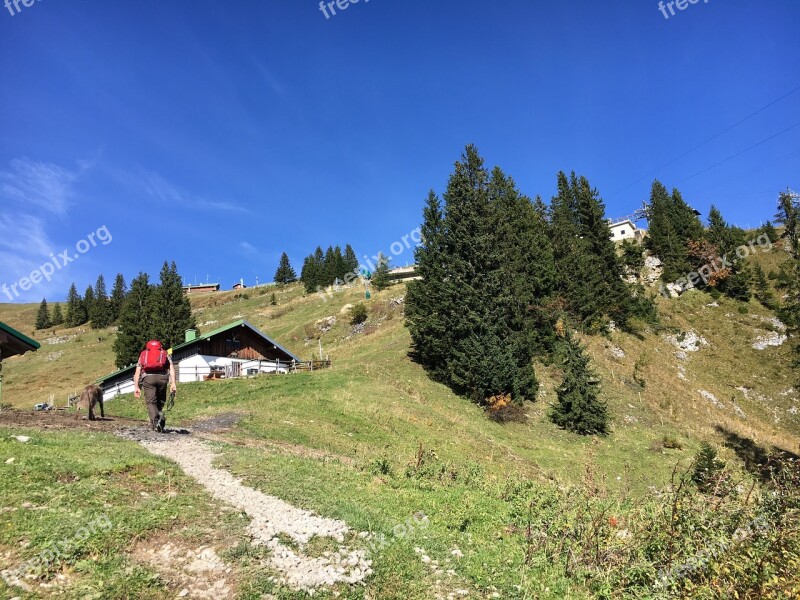 Tölzer Land Hiking Sun Sky Nature