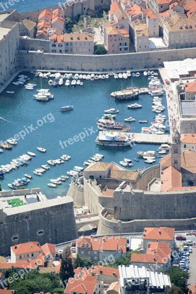 Dubrovnik Travel Mediterranean Dalmatia Adriatic