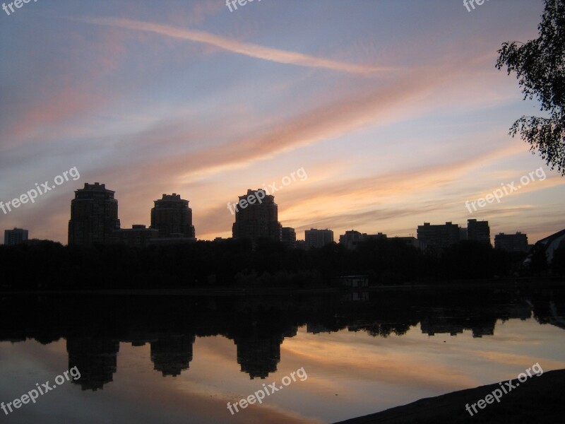 City Park Sky Clouds City Park