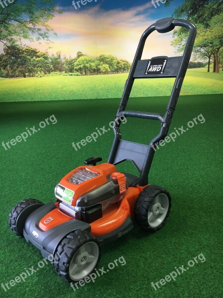 Husqvarna Children's Lawn Mower Lawn Mower Toys Mow