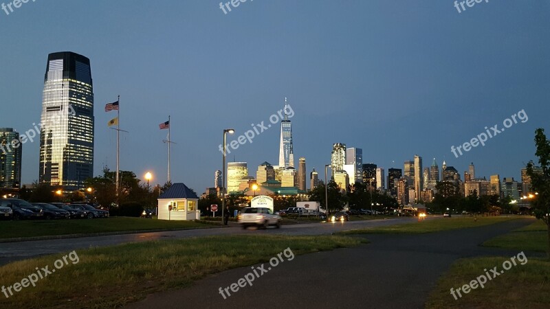 New York New York City Nyc World Trade Center New York Skyline