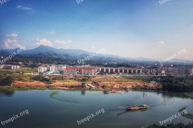 China In Jiangxi Province Ganzhou Mountain Mountains