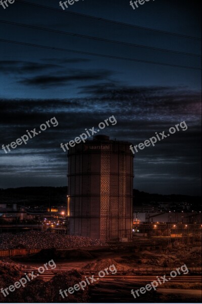 Gasometer Völklingen Hut Free Photos