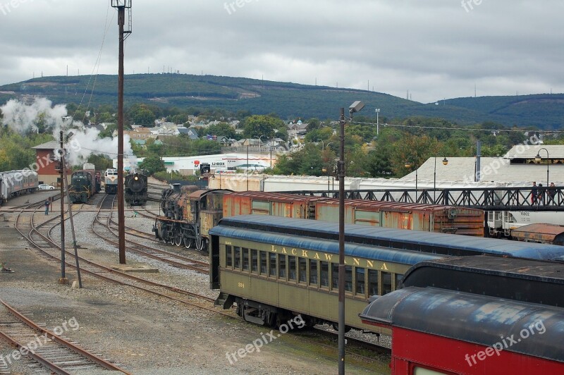 Train Yard Transportation Train Museum Transport Freight