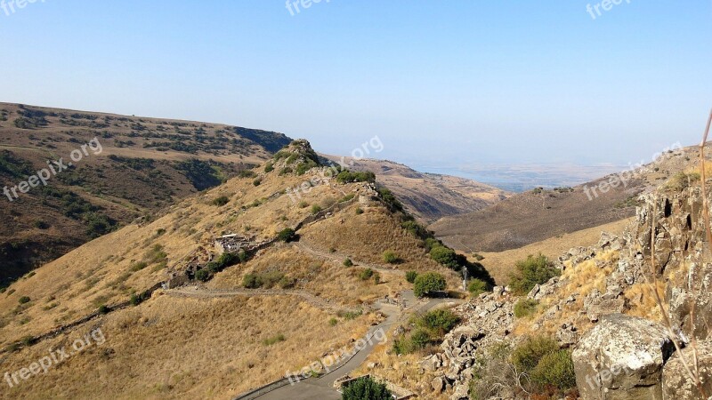 Israel Gamla Mountain Free Photos