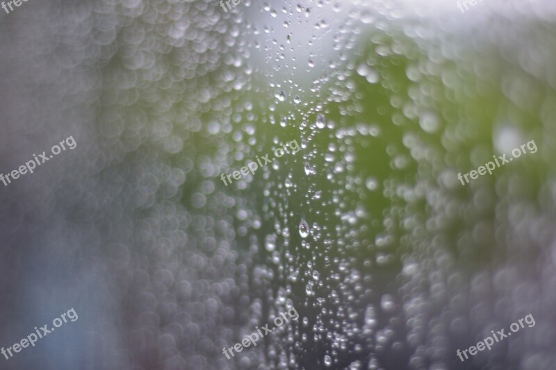 Drops Of Water Rain Waterfall The Rainy Season Rain Water