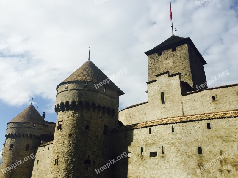 Swiss Sky Castle Free Photos