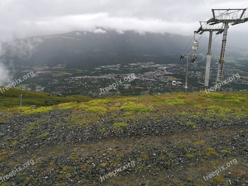 Mountain Norway The Mountain The Nature Of The Sky