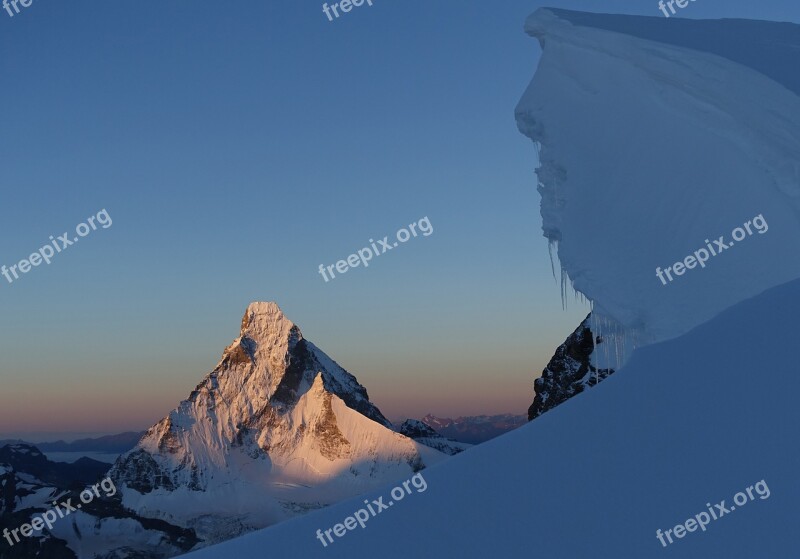 Matterhorn Mountains Mountaineering High Mountains Series 4000