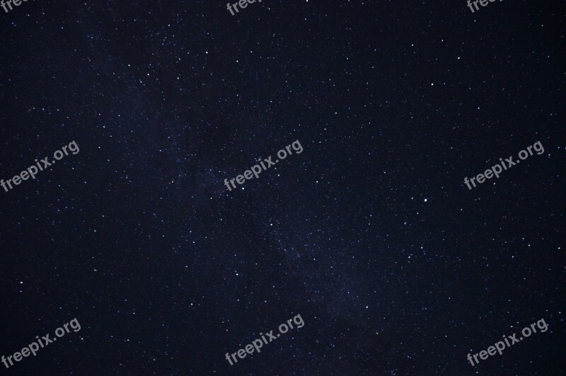 Night Sky Stars Universe Milky Way