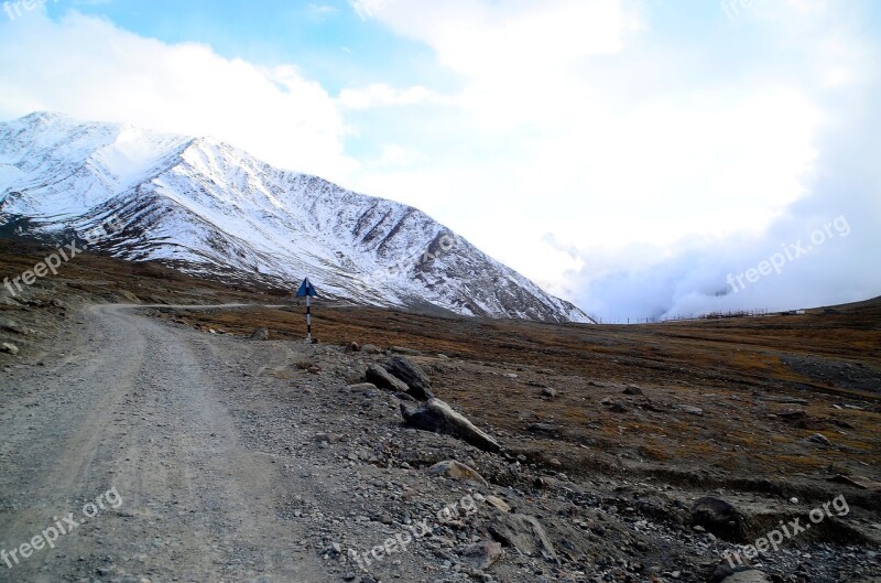 Himalayas Mountains India Himachal Pradesh Spiti