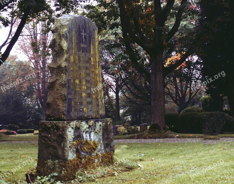 Cemetery Grave Graves Tombstone Old Cemetery