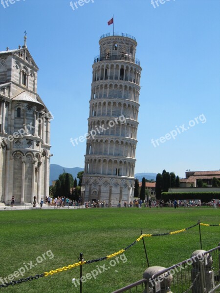 Pisa Tuscany Torre Free Photos