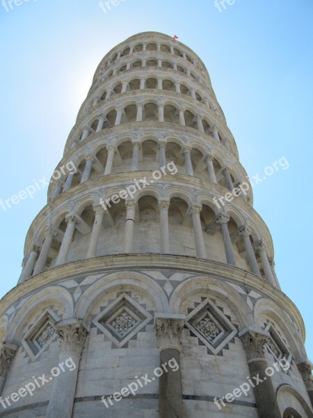 Pisa Tuscany Torre Free Photos