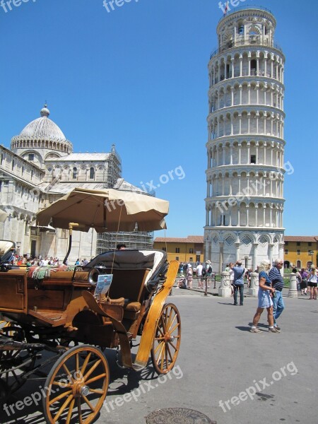 Pisa Tuscany Torre Free Photos