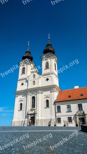 Tihany Abbey Hungary Free Photos