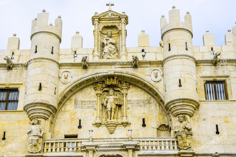 Burgos Gate Muslims Spain Architecture