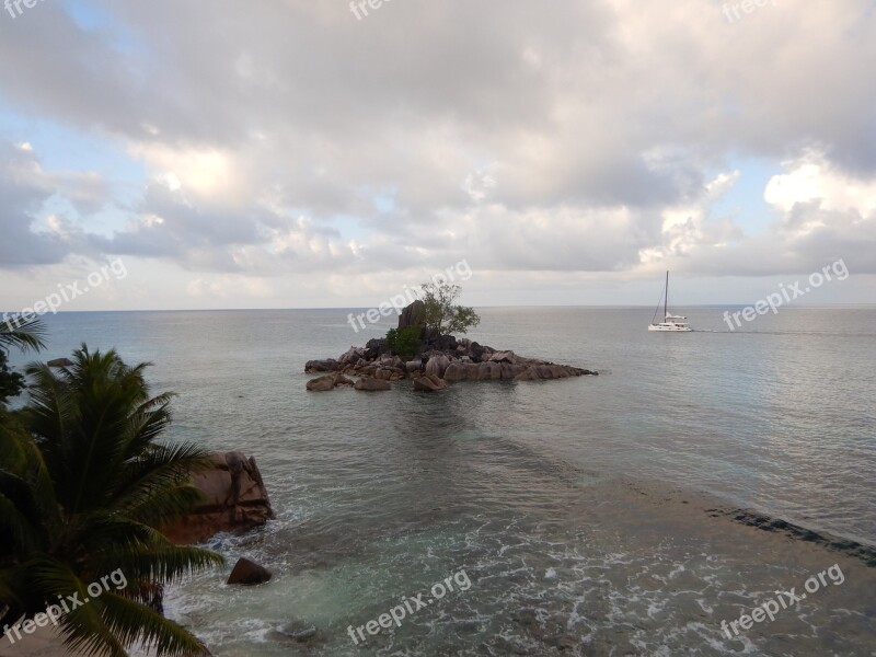 Seychelles Praslin Nature Tropical Island