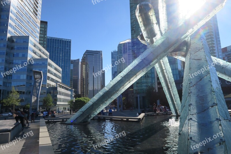 Canada Vancouver City Water Architecture