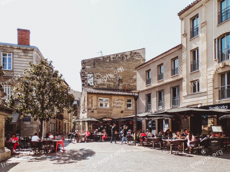 Bordeaux France Building Street Architecture